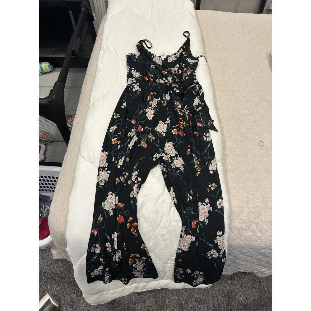 Women's Kaileigh Floral Jumpsuit XL